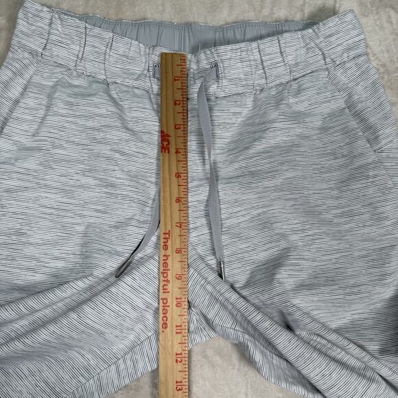LULULEMON On The Fly Pants Luxtreme Battleship Gray Full Length 27” Womens Sz 6 - Picture 7 of 8